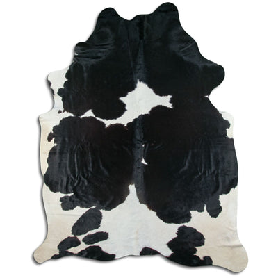 Pelle bovina bianco-nera XXL