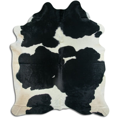 Pelle bovina bianco-nera XXXL