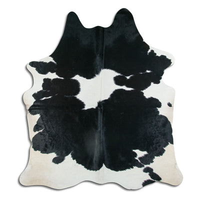 Pelle bovina bianco-nera XL