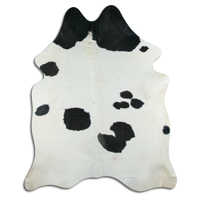 Pelle bovina bianco-nera XXL