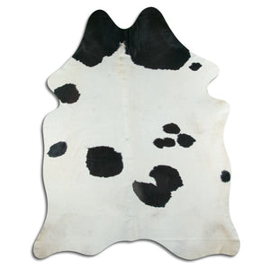 Pelle bovina bianco-nera XXL