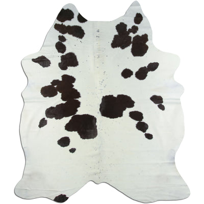 Pelle bovina bianco-nera XL