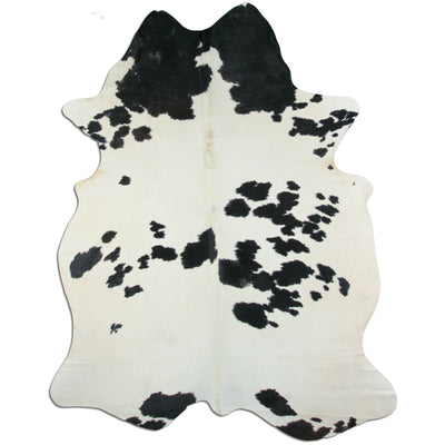 Pelle bovina bianco-nera XXL