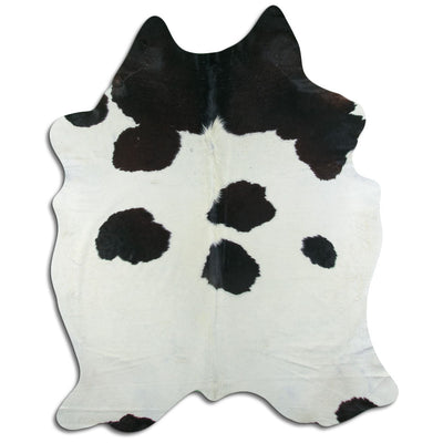 Pelle bovina bianco-nera XL