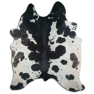 Pelle bovina bianco-nera XXL