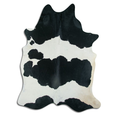 Pelle bovina bianco-nera XL