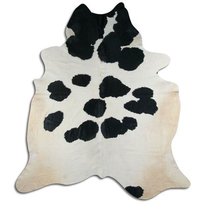 Pelle bovina bianco-nera XXXL
