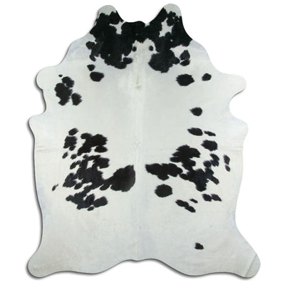 Pelle bovina bianco-nera XXL