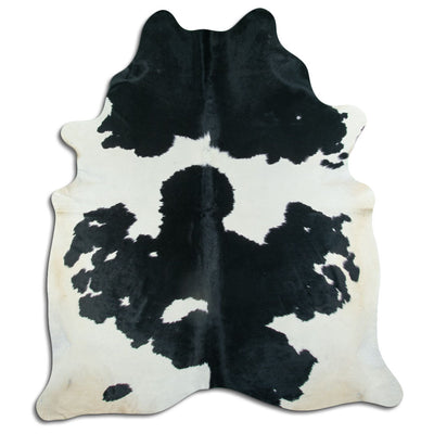 Pelle bovina bianco-nera XXL