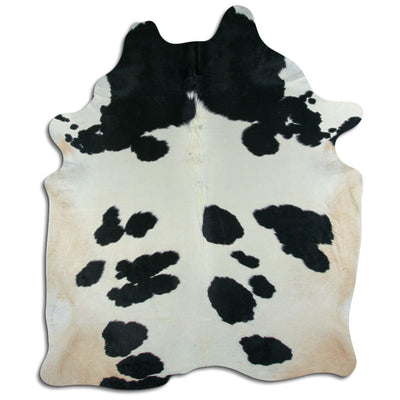 Pelle bovina bianco-nera XXL