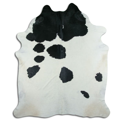 Pelle bovina bianco-nera XXXL