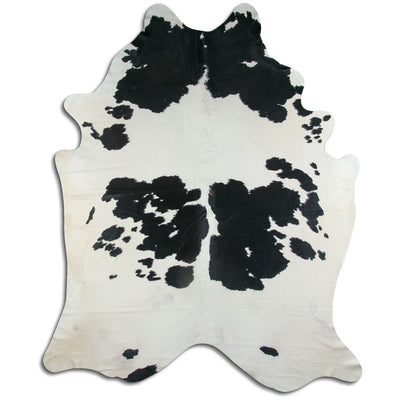 Pelle bovina bianco-nera XXXL