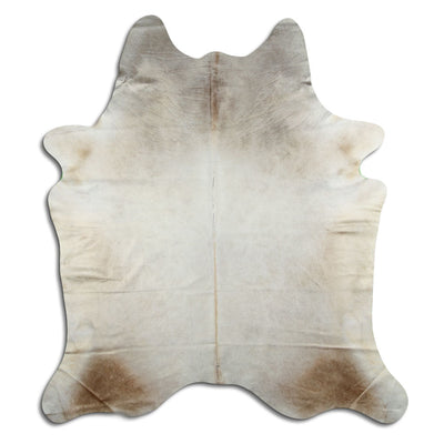 Champagne cowhide rug XXL