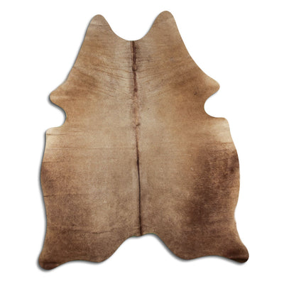 Champagne cowhide rug M