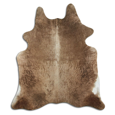 Champagne cowhide rug M