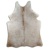 Tappeto in pelle di mucca champagne L
