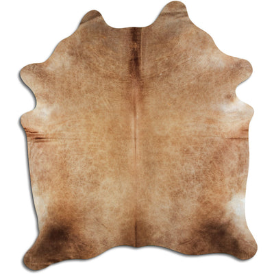 Champagne cowhide rug XL
