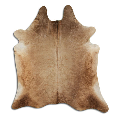 Champagne cowhide rug XL