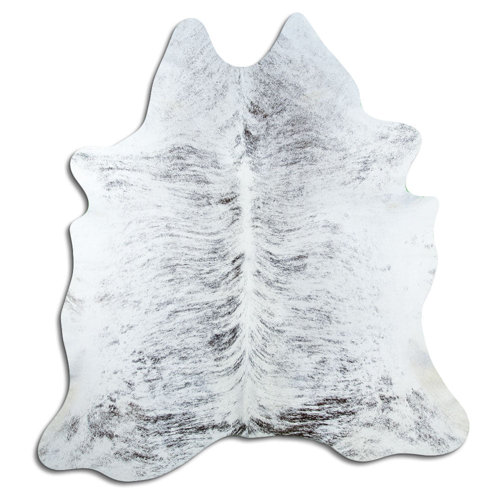 Tappeto in pelle di mucca marrone L