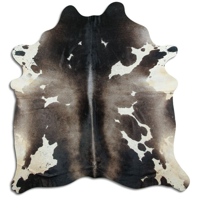 Grey cowhide rug XL