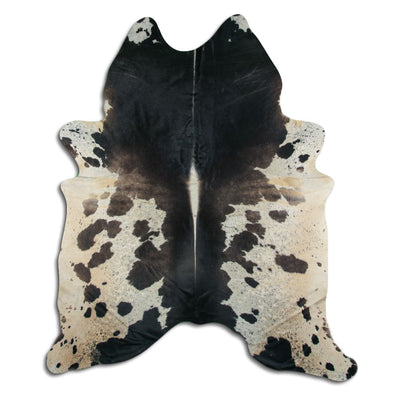 Grey cowhide rug XXXL