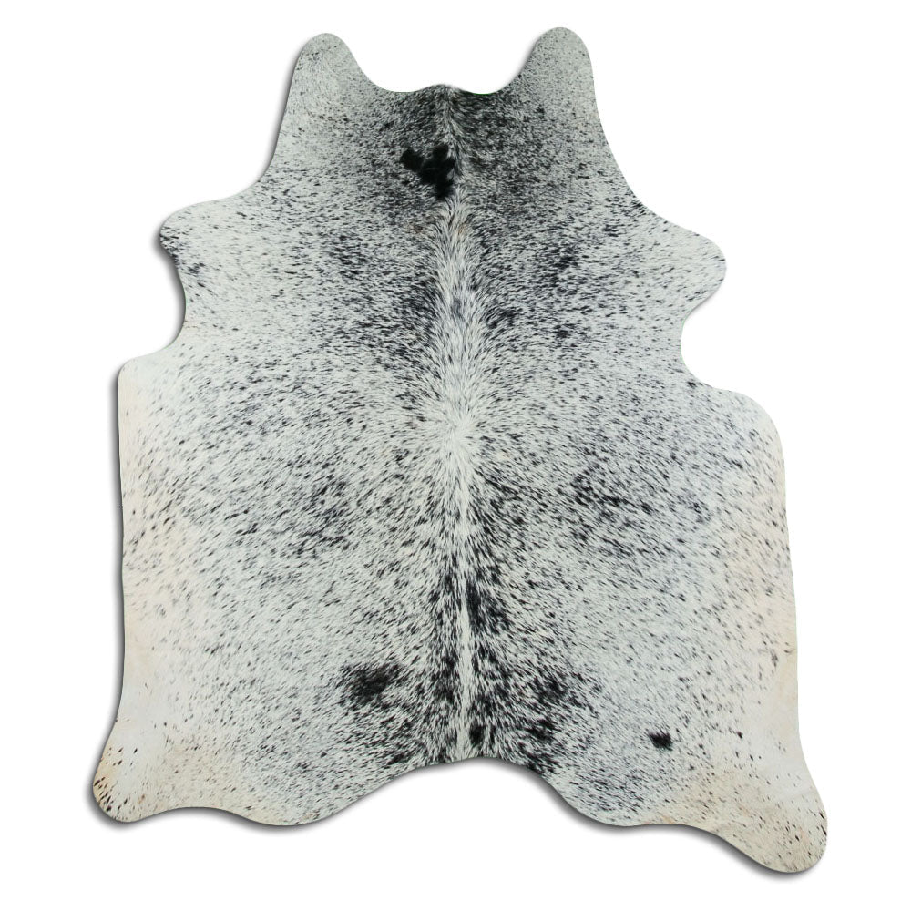 Tappeto in pelle di mucca Salt & Pepper L