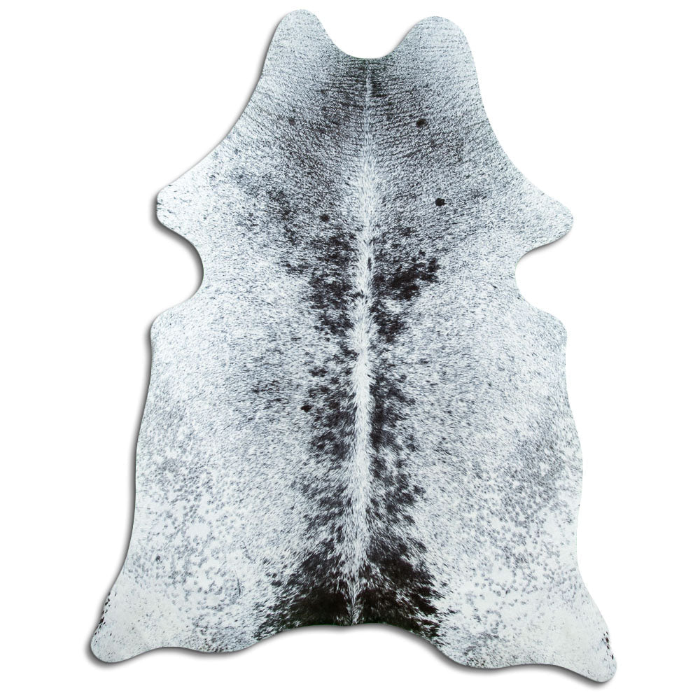 Tappeto in pelle di mucca Salt & Pepper L
