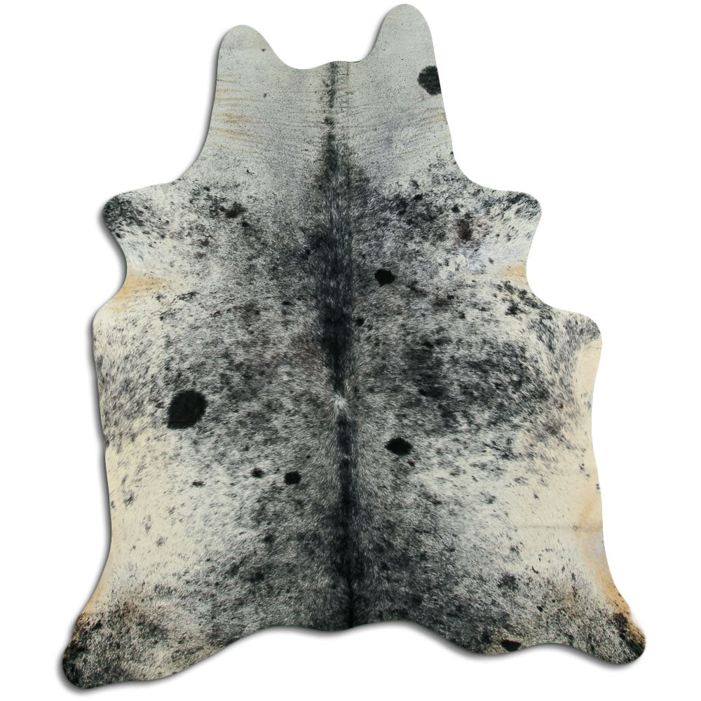 Tappeto in pelle di mucca Salt & Pepper L