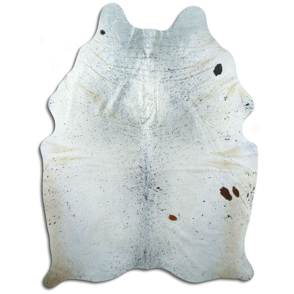 Tappeto in pelle di mucca Salt & Pepper L