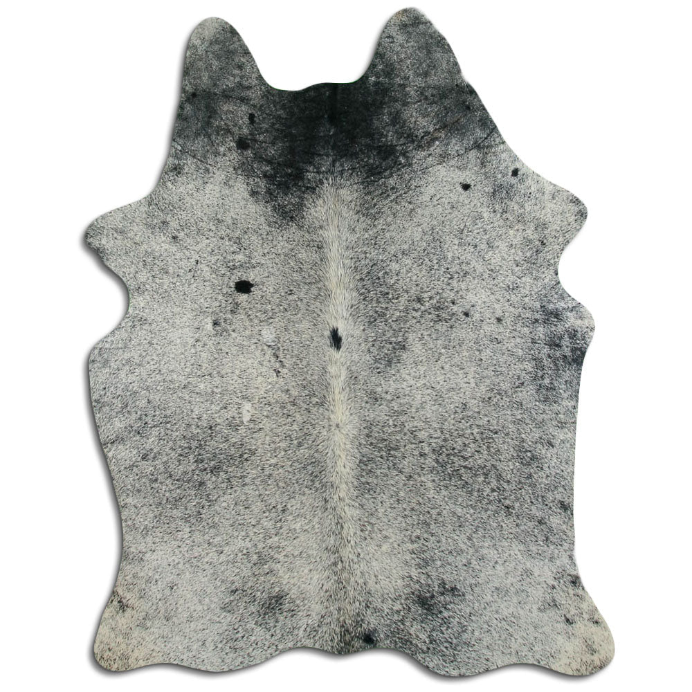 Tappeto in pelle di mucca Salt & Pepper XL