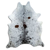 Tappeto in pelle di mucca Salt & Pepper XL