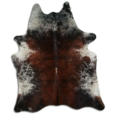 Salt & Pepper cowhide rug XL