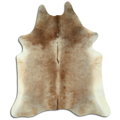 Champagne cowhide rug XXL