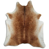 Grey cowhide rug XL