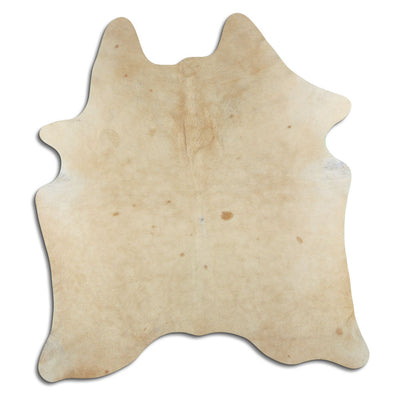 Champagne cowhide rug M