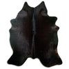 Tappeto in pelle di mucca marrone XL