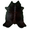 Tappeto in pelle di mucca marrone XL