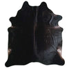 Brown cowhide rug XXL