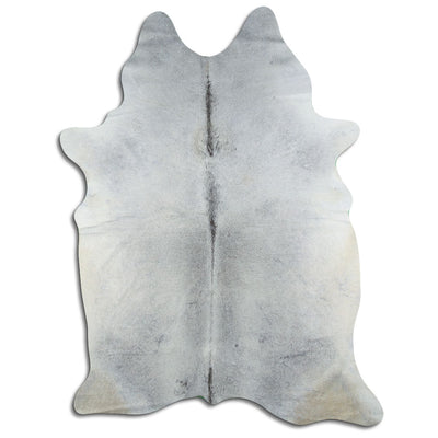 Grey cowhide rug XXL