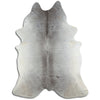 Grey cowhide rug XXL