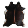 Tappeto in pelle di mucca marrone XL