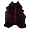 Brown cowhide rug XXL