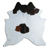 Tricolour cowhide rug L