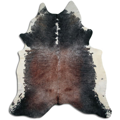 Tricolour cowhide rug XXL