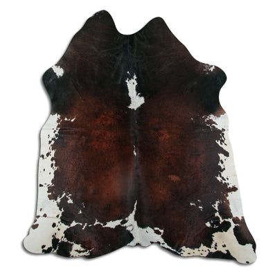 Tricolour cowhide rug XL