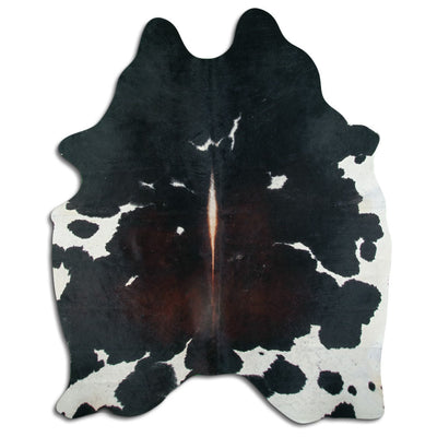 Tricolour cowhide rug XL