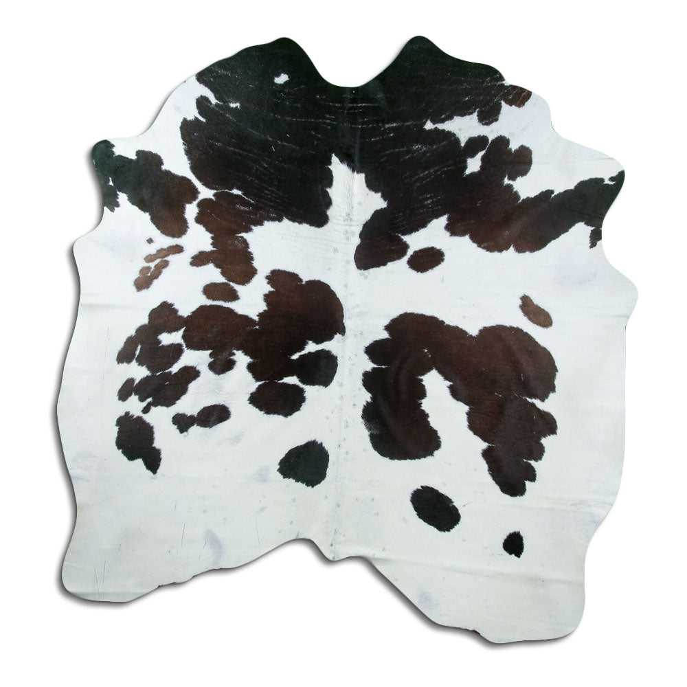 Tappeto in pelle di mucca tricolore L