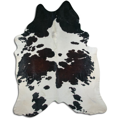 Tricolour cowhide rug XXXL