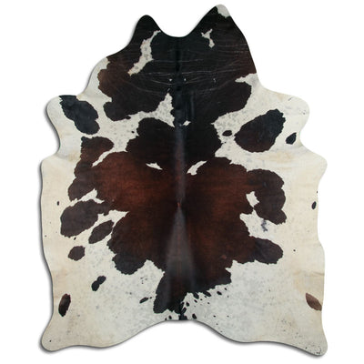 Tricolour cowhide rug XXXL