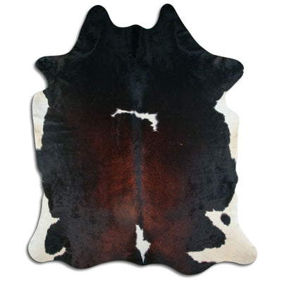 Tricolour cowhide rug XXXL